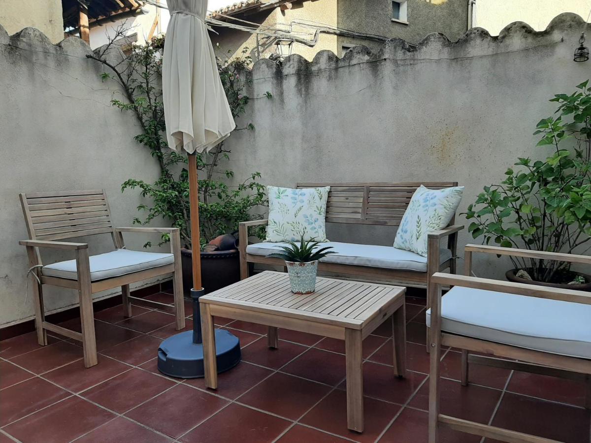 Casa Con Patio Y Chimenea En Piedralavesヴィラ エクステリア 写真