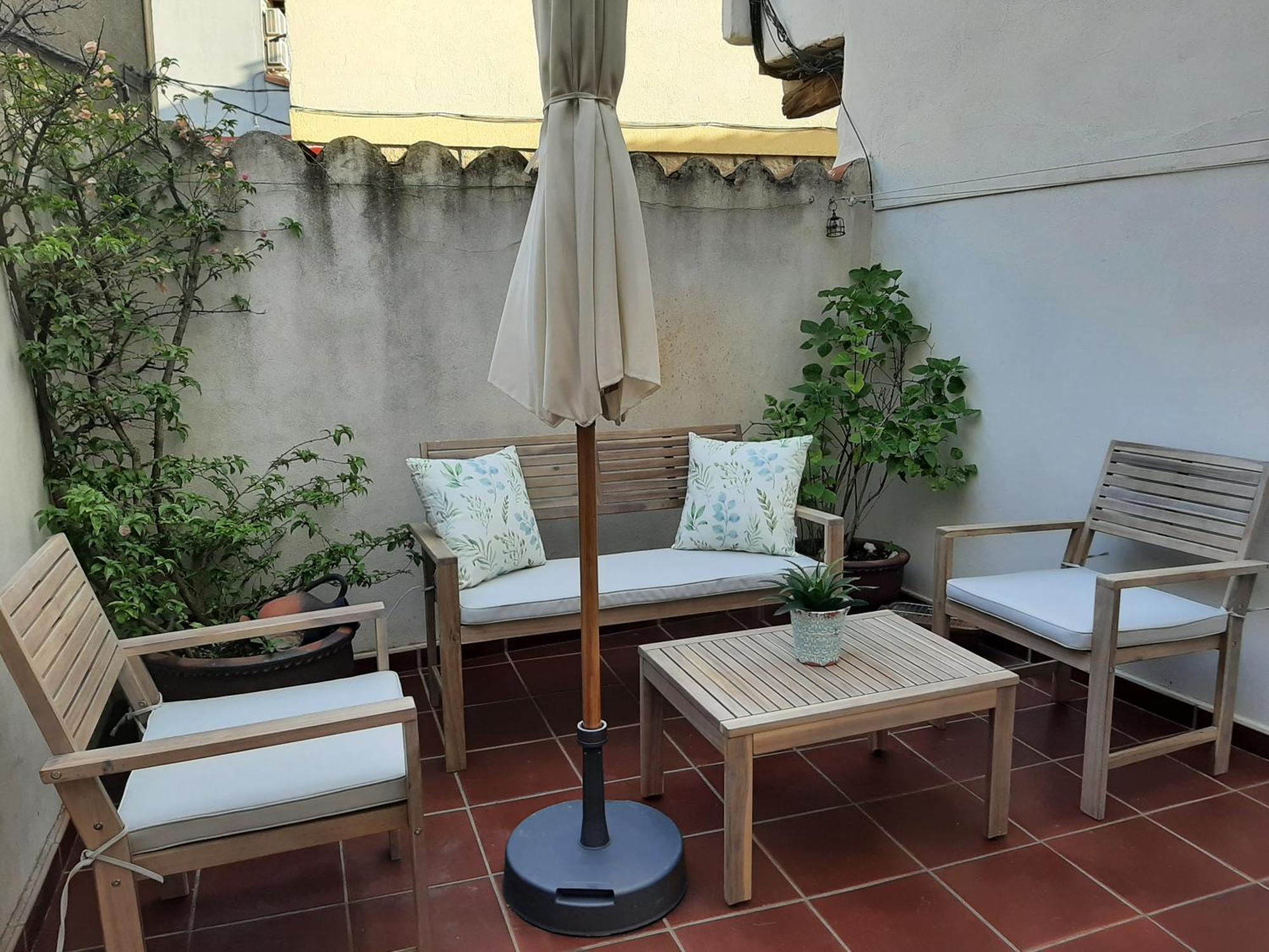 Casa Con Patio Y Chimenea En Piedralavesヴィラ エクステリア 写真